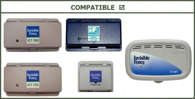 Invisible fence ict 801 compatible collars sale